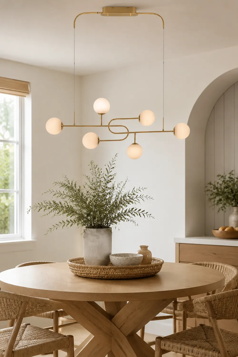 Arc Globe Escalante Chandelier - Lumpaz