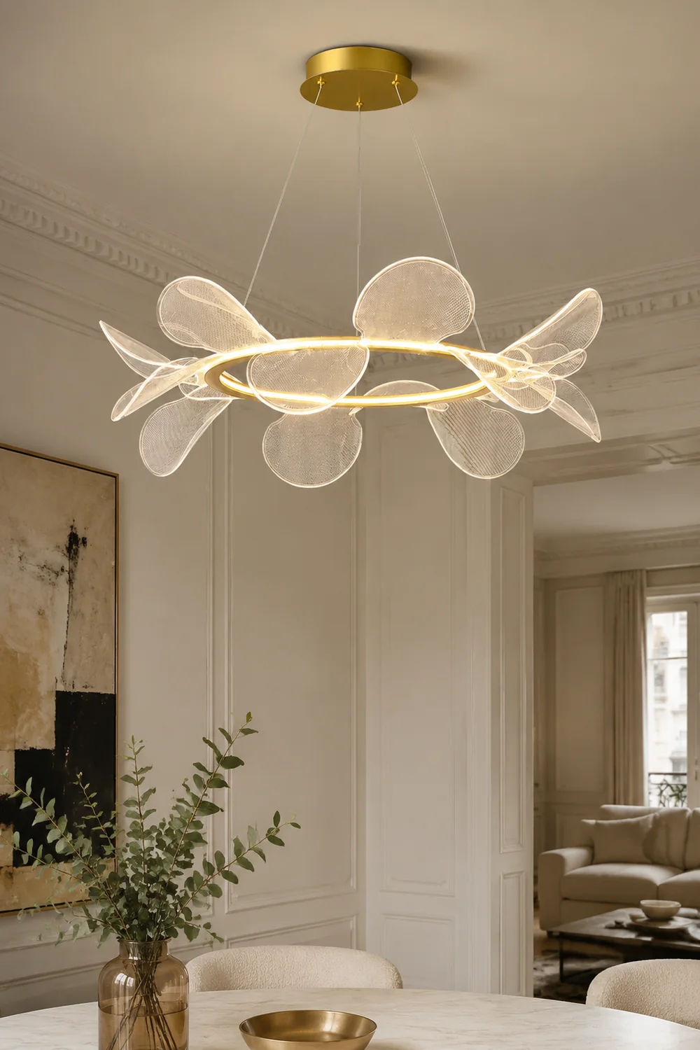 Bain Flying Flowers Chandelier - Lumpaz