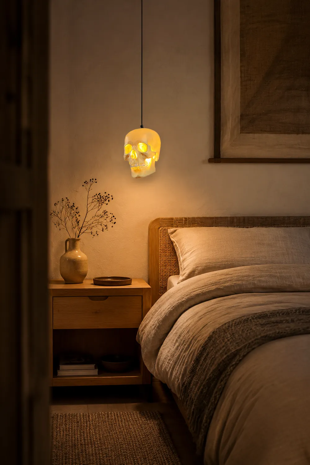 Skull Pendant Light - Lumpaz