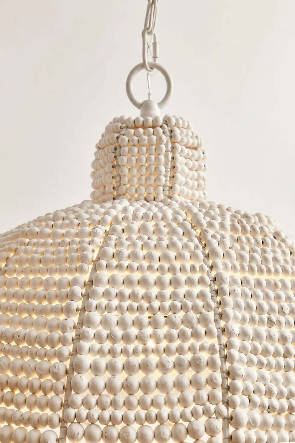 Obispo Wood Beads Pendant Lamp - Lumpaz