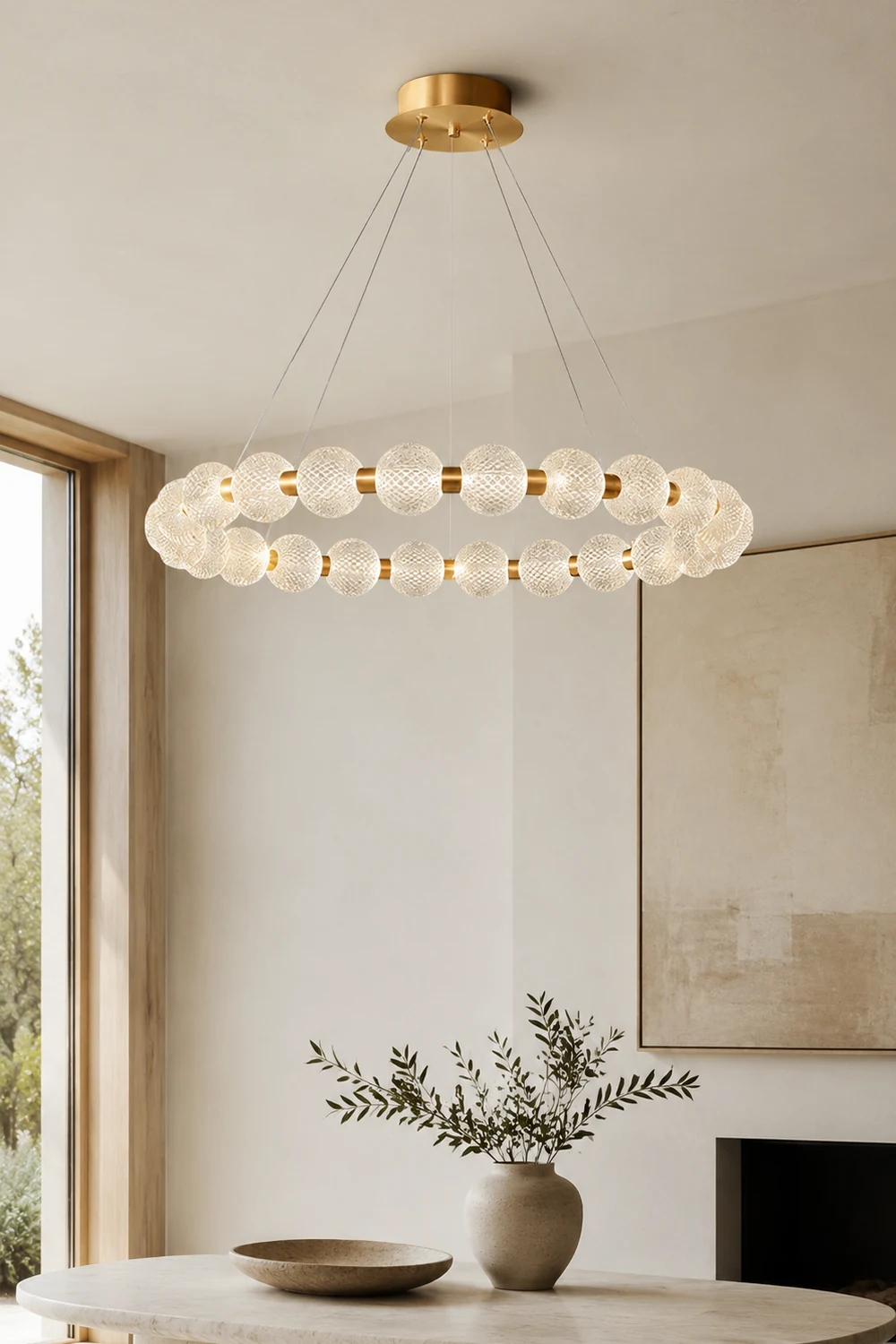 Pearl Chandelier - Lumpaz