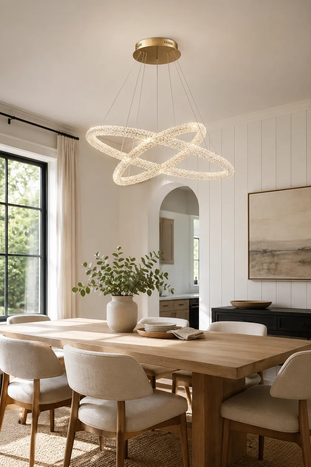 Ring Crystal Chandeliers - Lumpaz