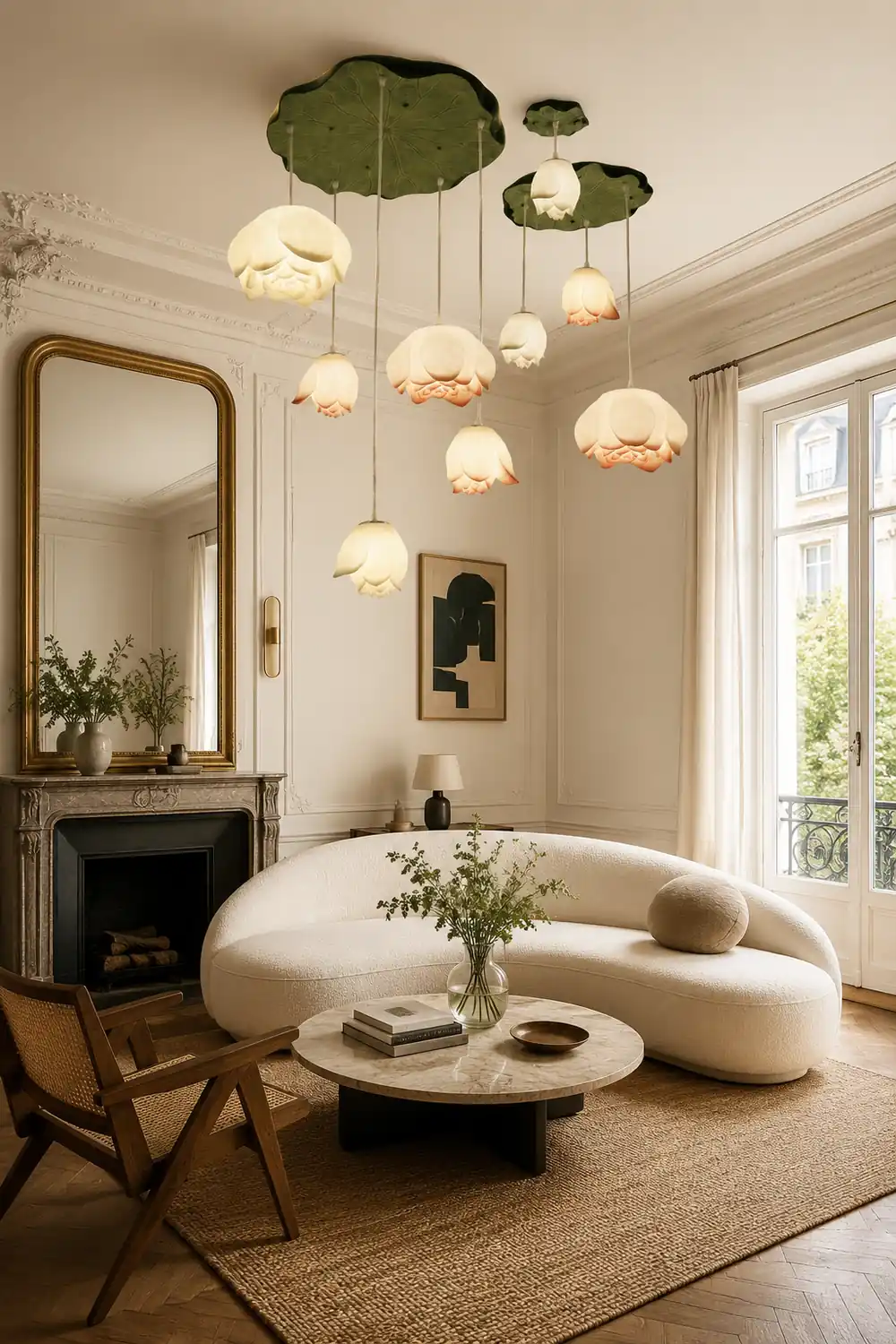 Lotus Chandelier - Lumpaz