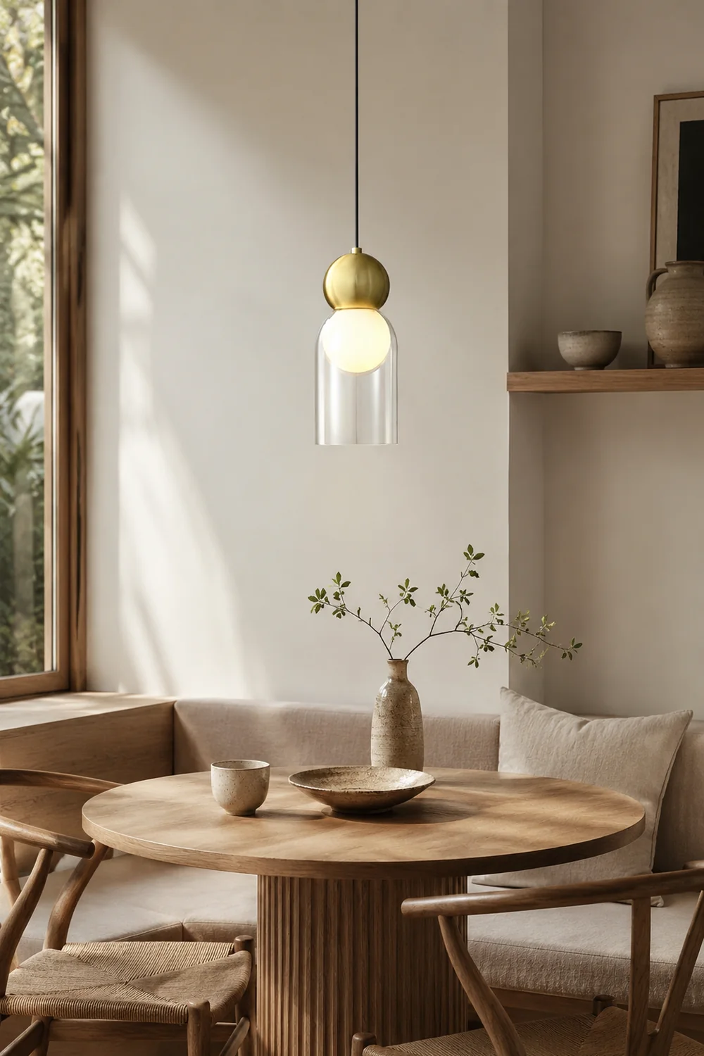 Dani Brass Pendant Lamp - Lumpaz