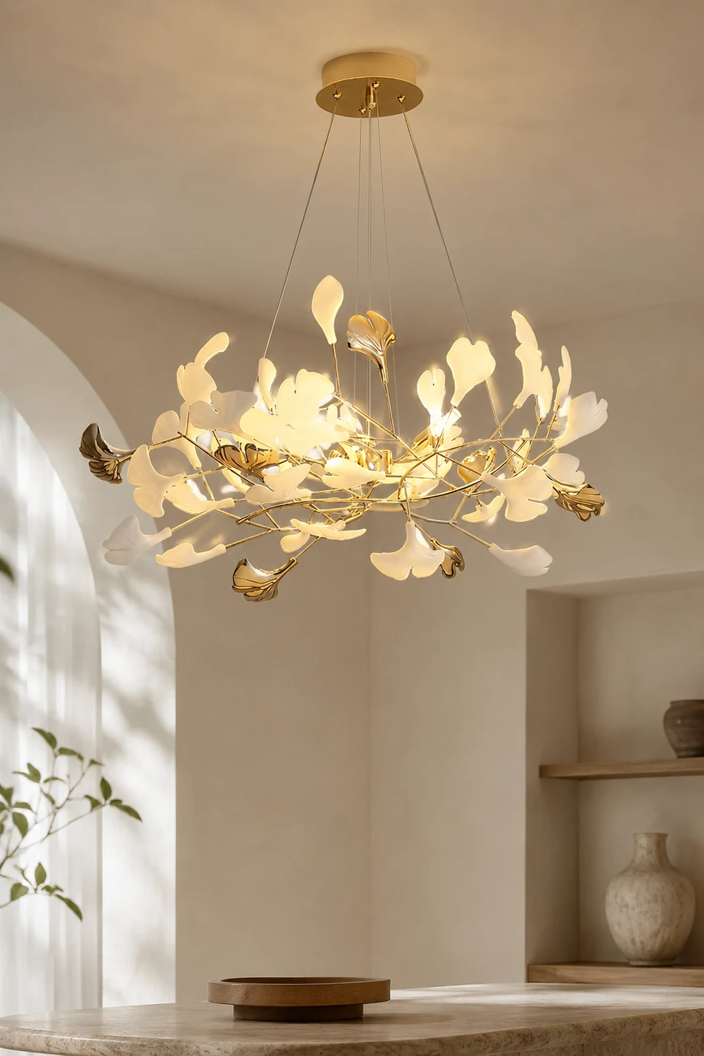 Gingko Chandelier R - Lumpaz