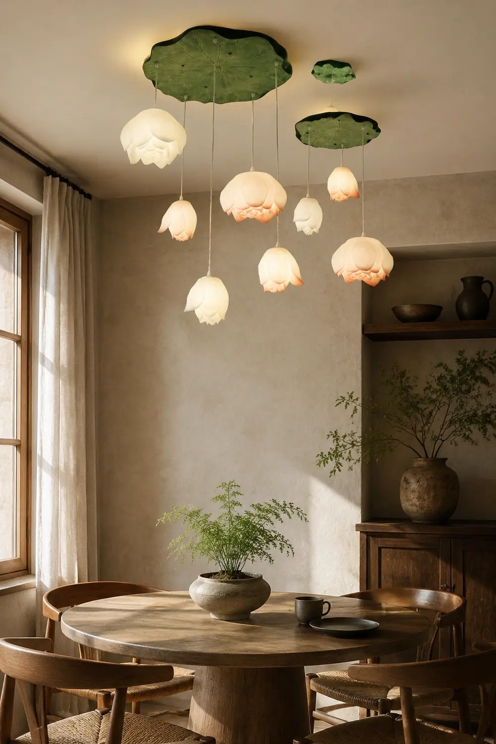 Lotus Chandelier - Lumpaz