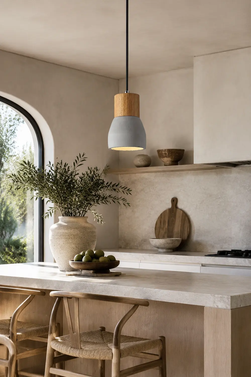 Andenon Cement Pendant Light - Lumpaz