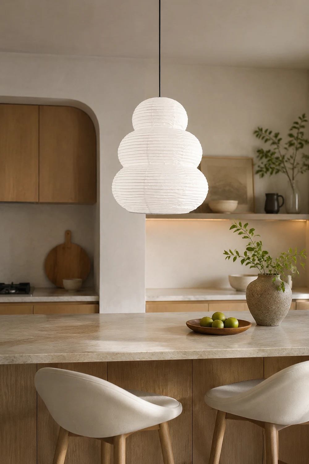 Rice Paper 24N Pendant Light - Lumpaz
