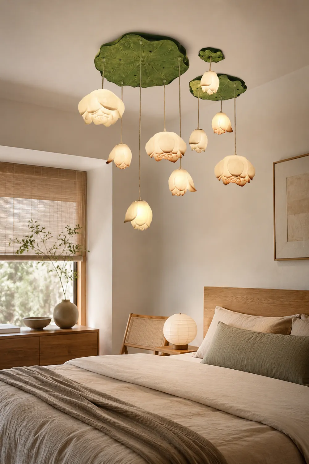 Lotus Chandelier - Lumpaz