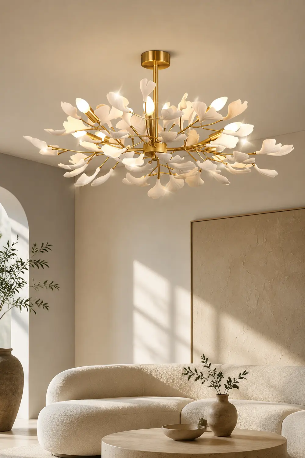 Gingko Chandelier J - Lumpaz