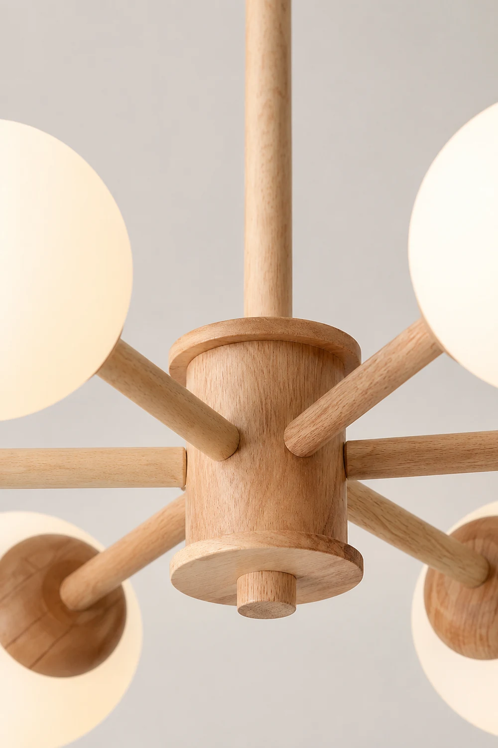 Kozan Wooden Chandelier - Lumpaz