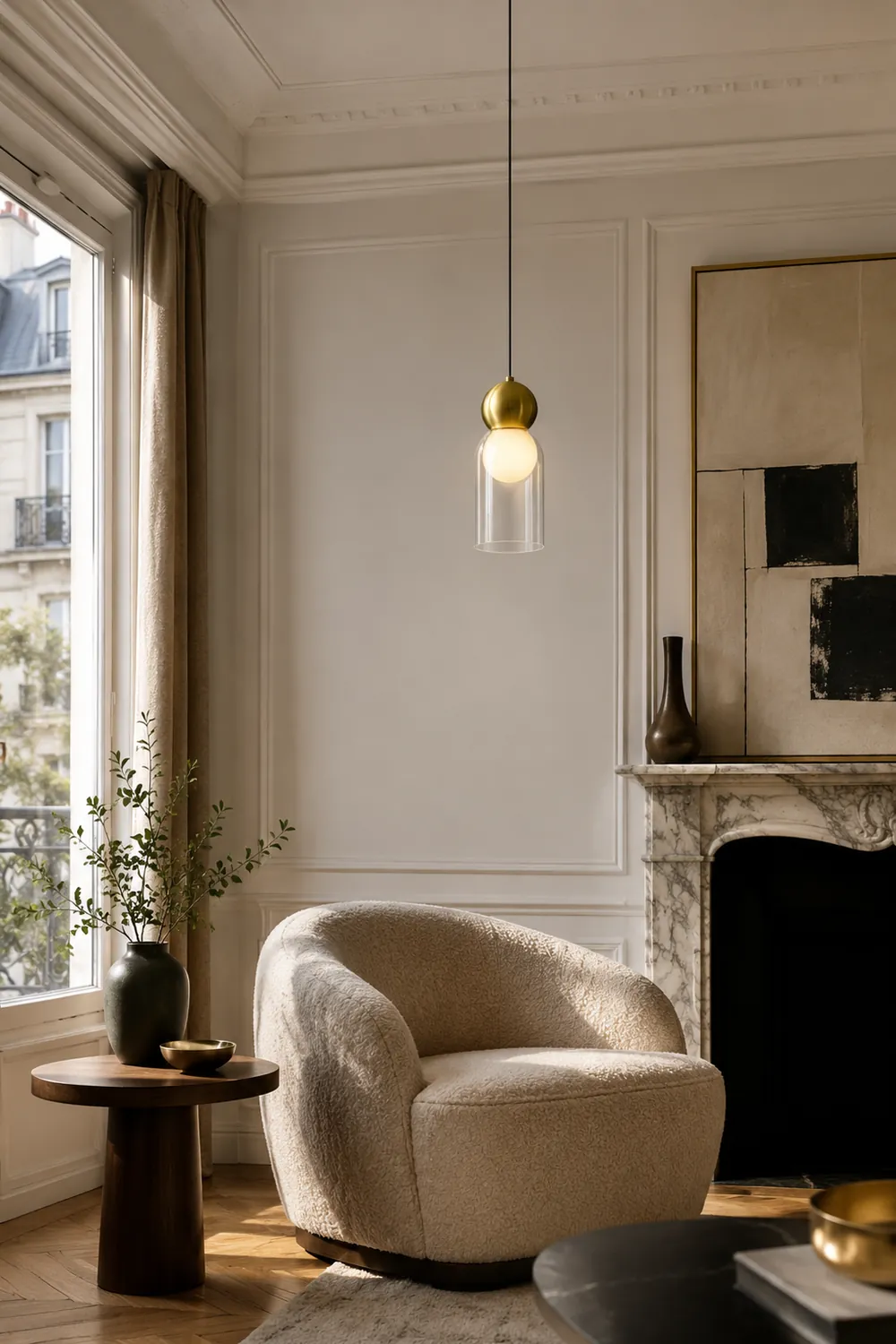 Dani Brass Pendant Lamp - Lumpaz
