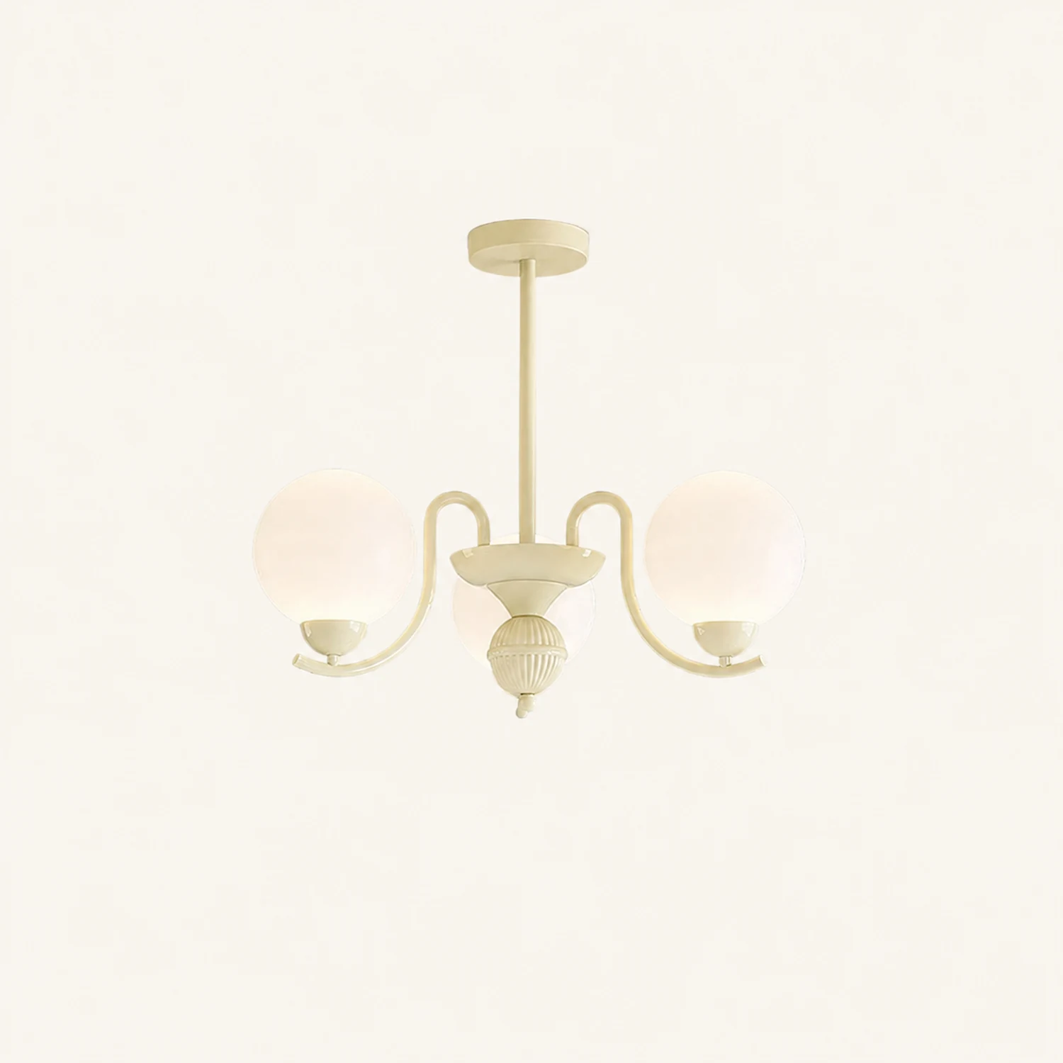 Vanilla Ball Chandelier - Lumpaz