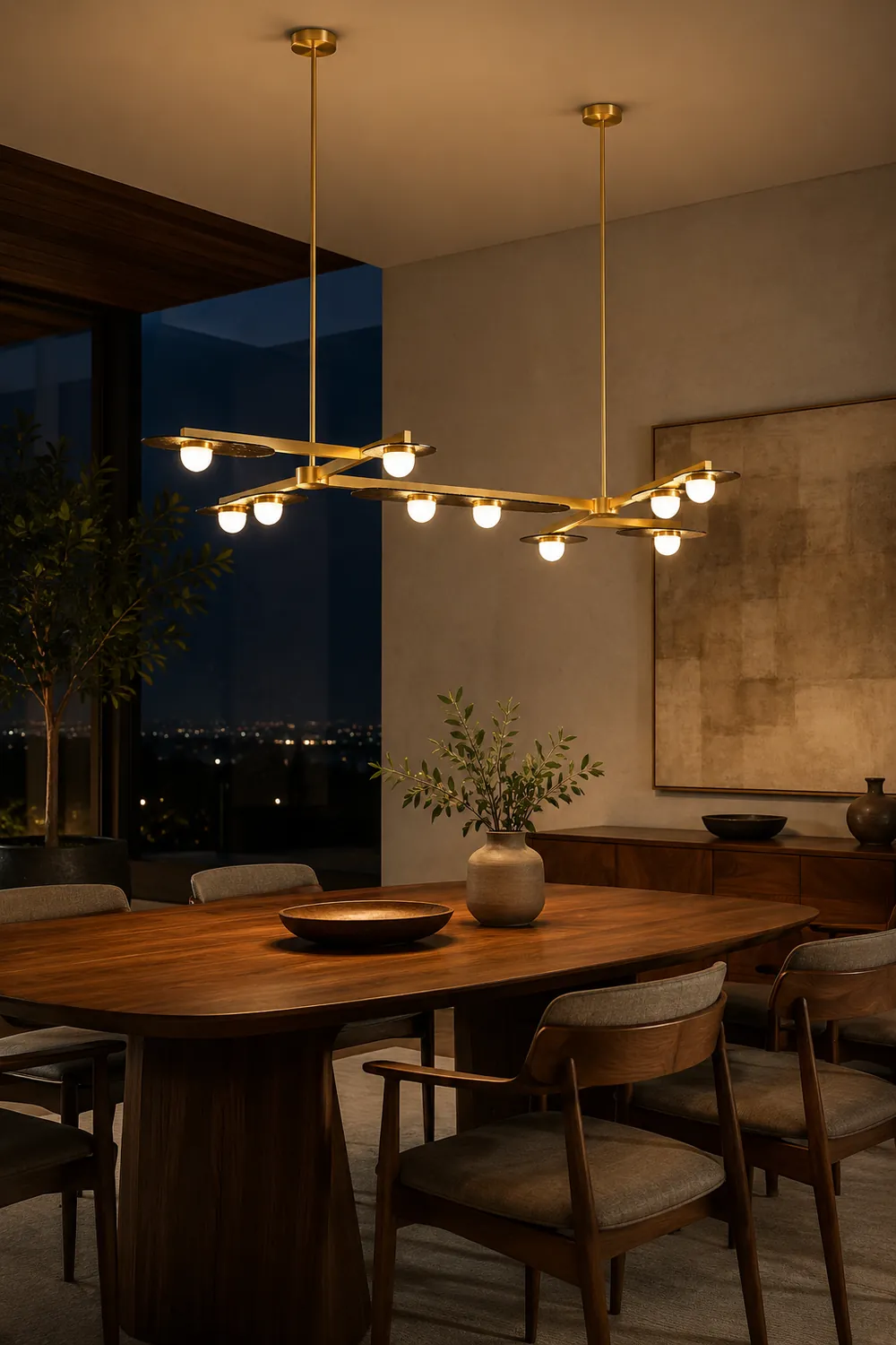 Modulo Horizontal Chandelier - Lumpaz