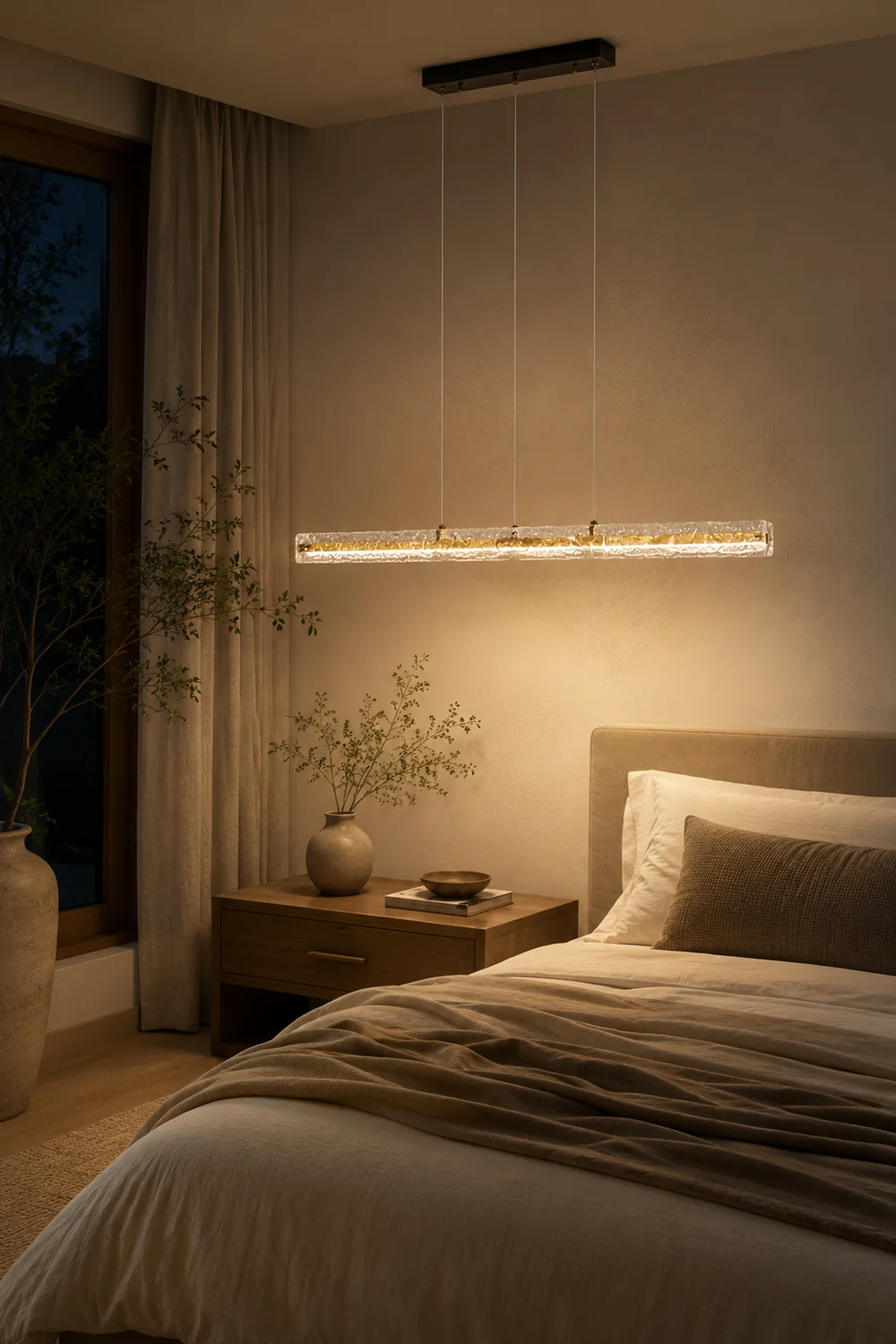 Capuccio LED Linear Pendant Lamp - Lumpaz
