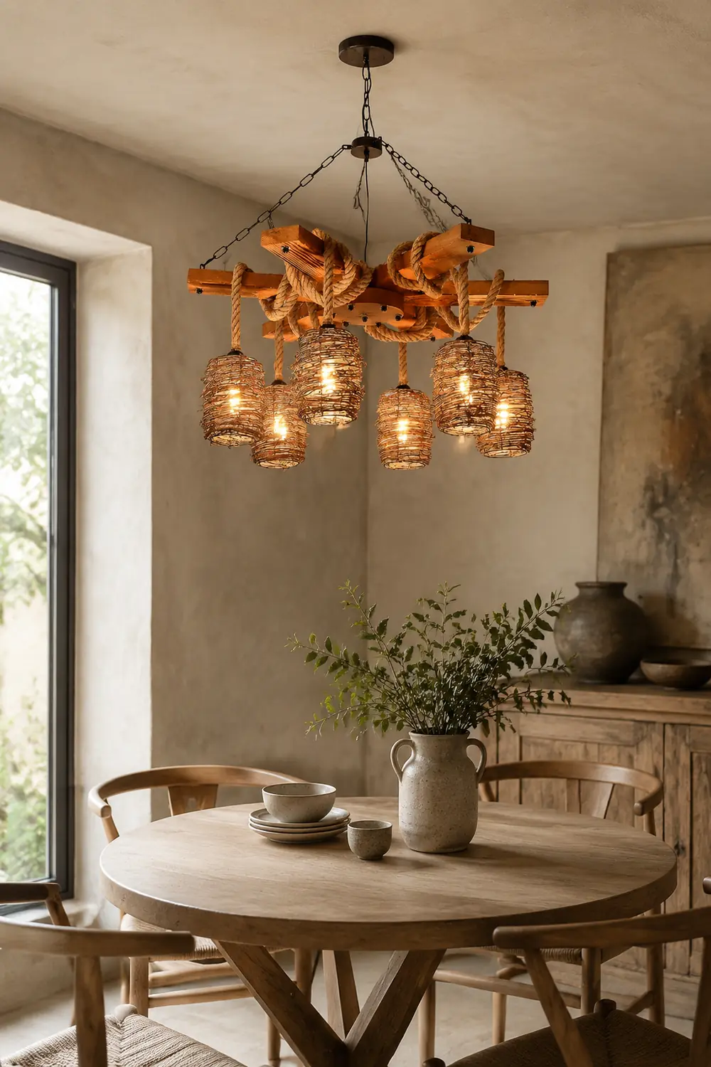 Vintage Farmhouse Chandelier - Lumpaz