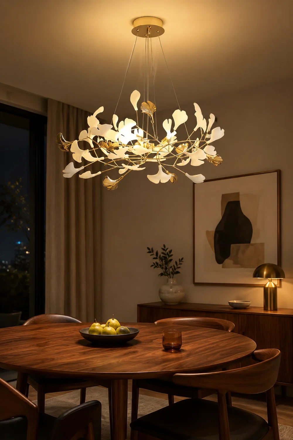 Gingko Chandelier R - Lumpaz