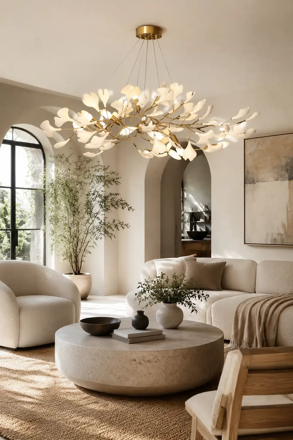 Gingko Chandelier I - Lumpaz