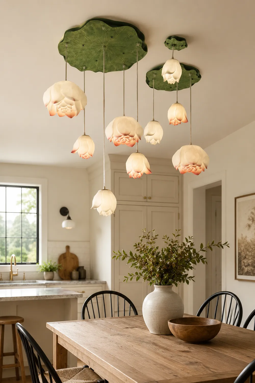 Lotus Chandelier - Lumpaz