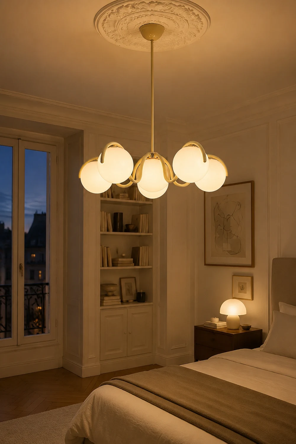 Reedway Curve Linear Chandelier - Lumpaz