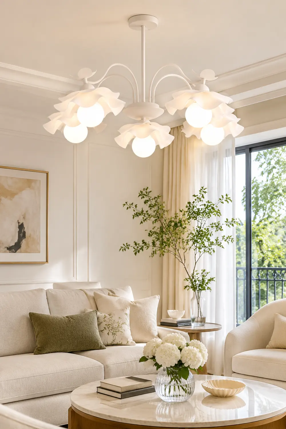 Murano Acrylic Chandelier - Lumpaz