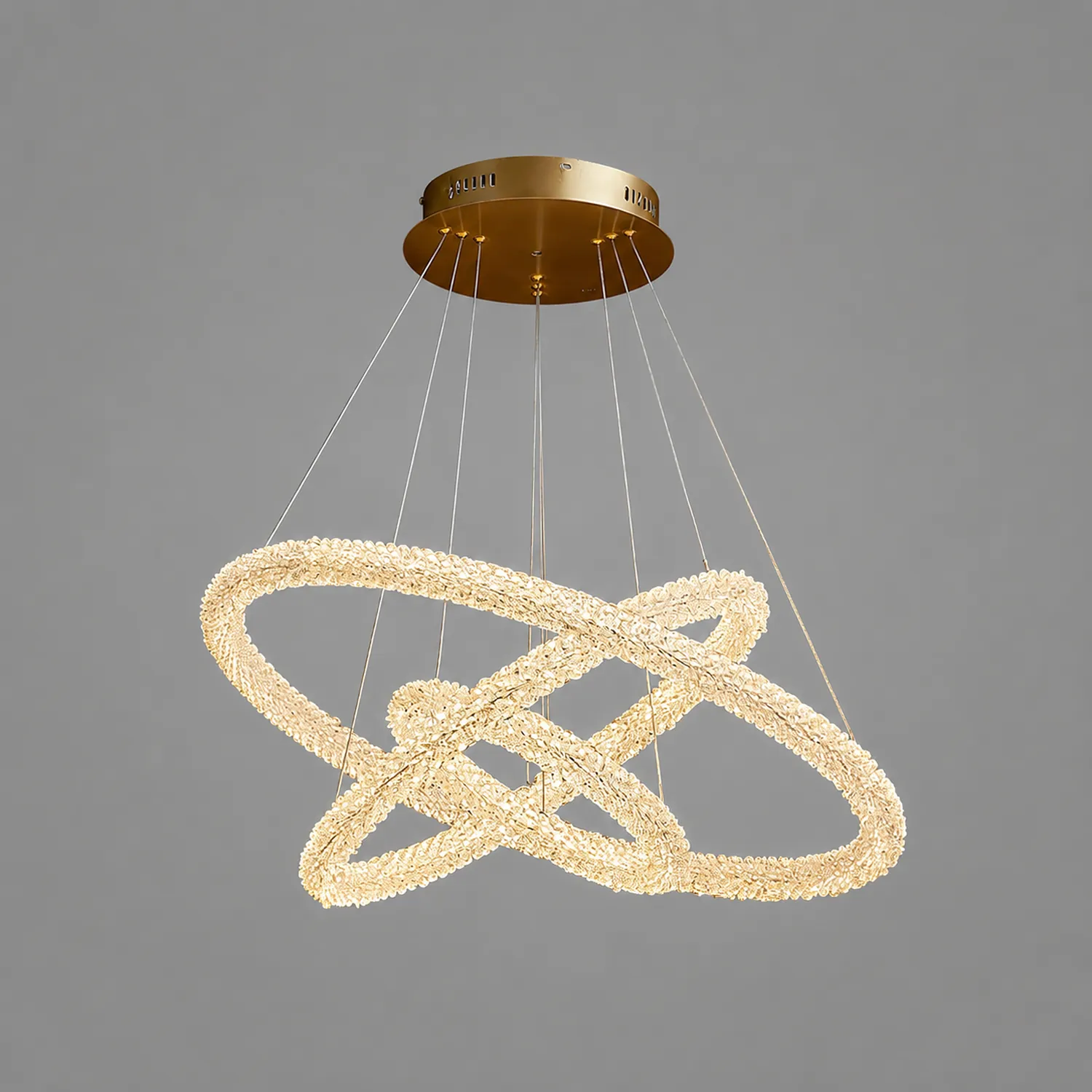 Ring Crystal Chandeliers - Lumpaz