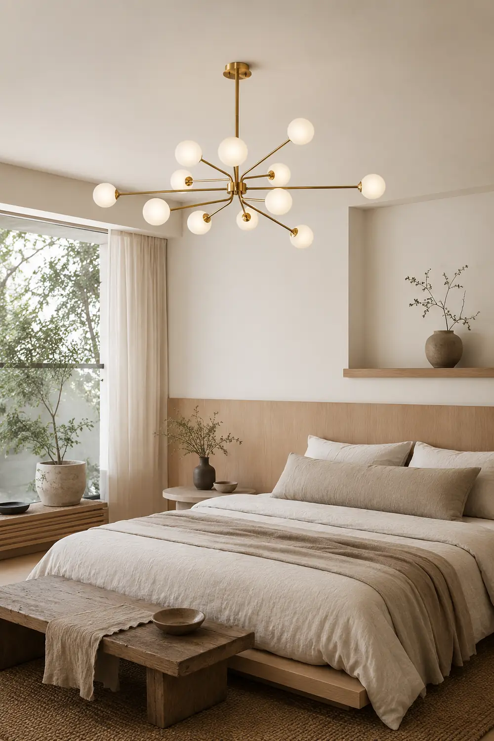 Solaire Arm Chandelier - Lumpaz
