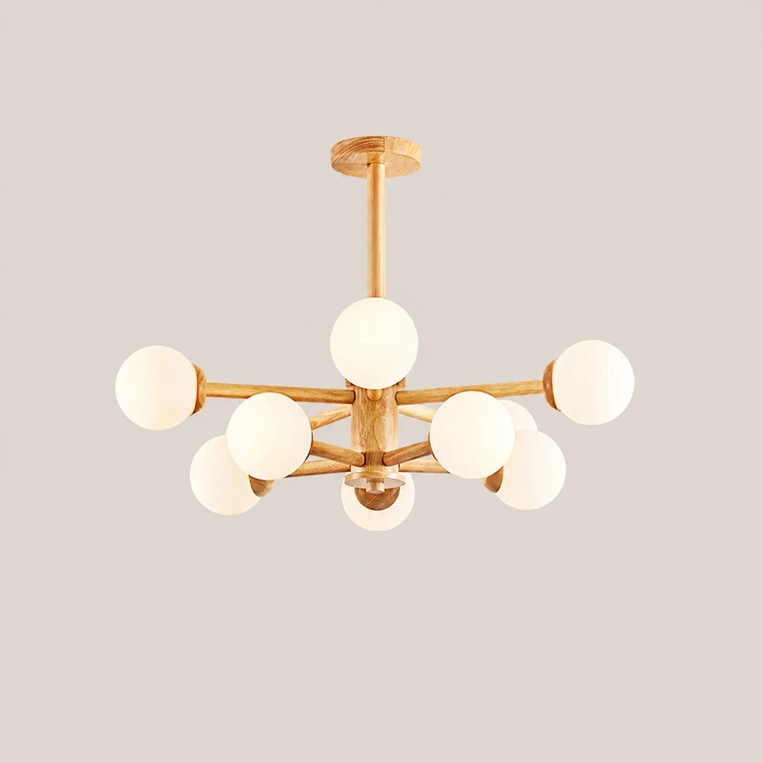 Kozan Wooden Chandelier - Lumpaz
