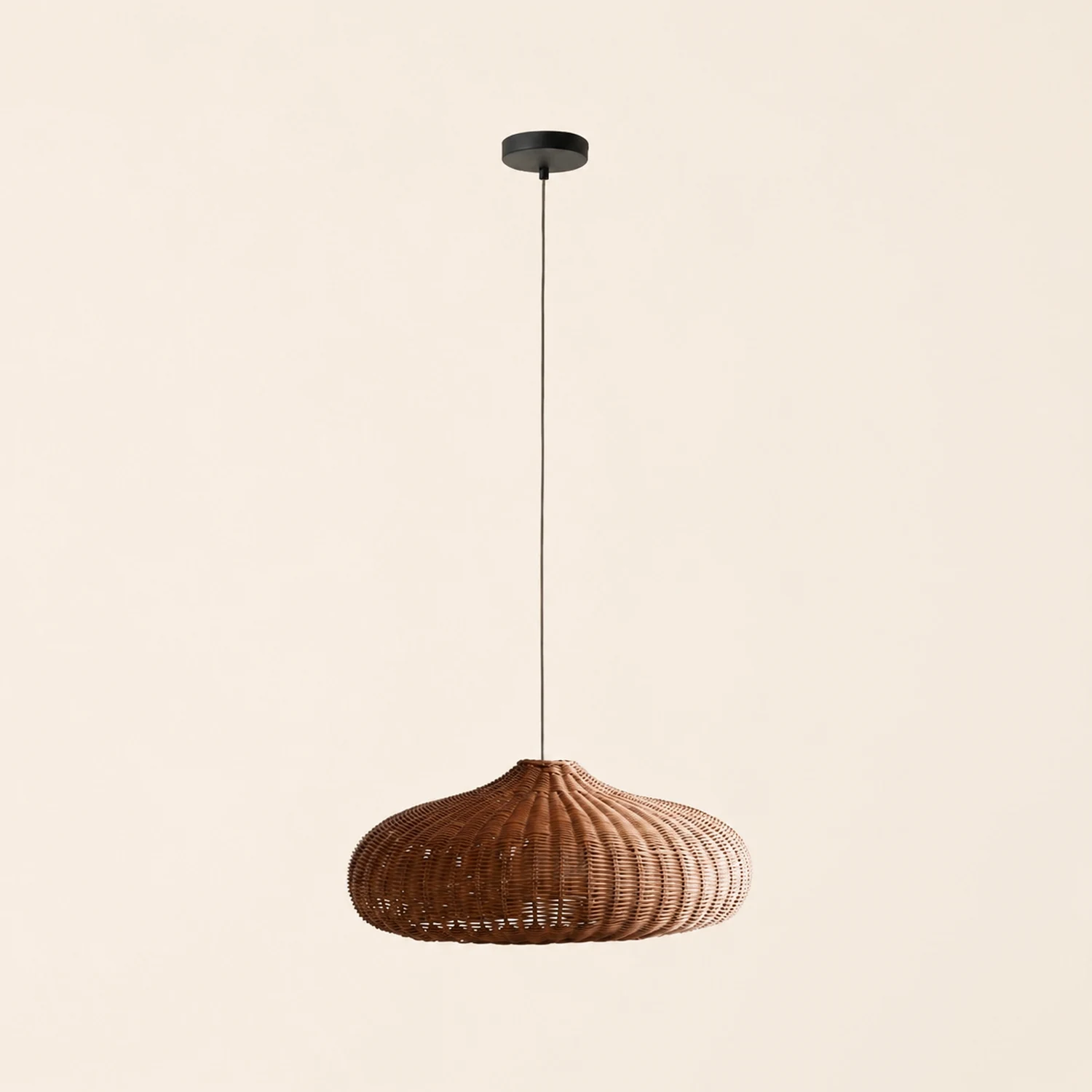 Vintage Rattan Pendant Lamp - Lumpaz