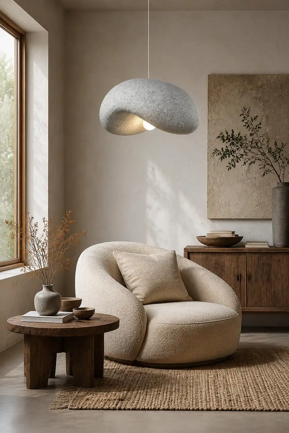 Dunia Speckled Pendant Lamp - Lumpaz
