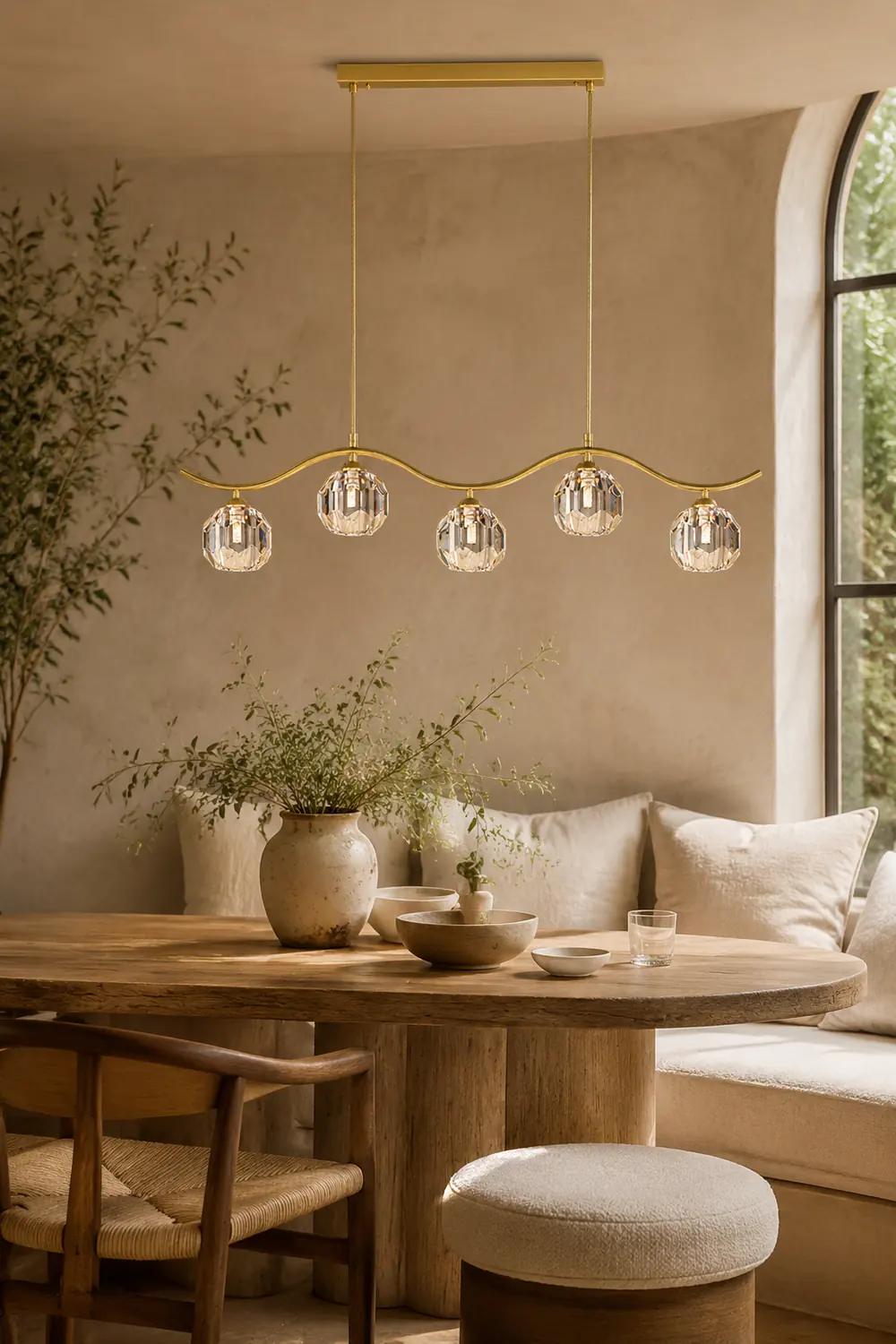Eara Crystal Chandelier - Lumpaz