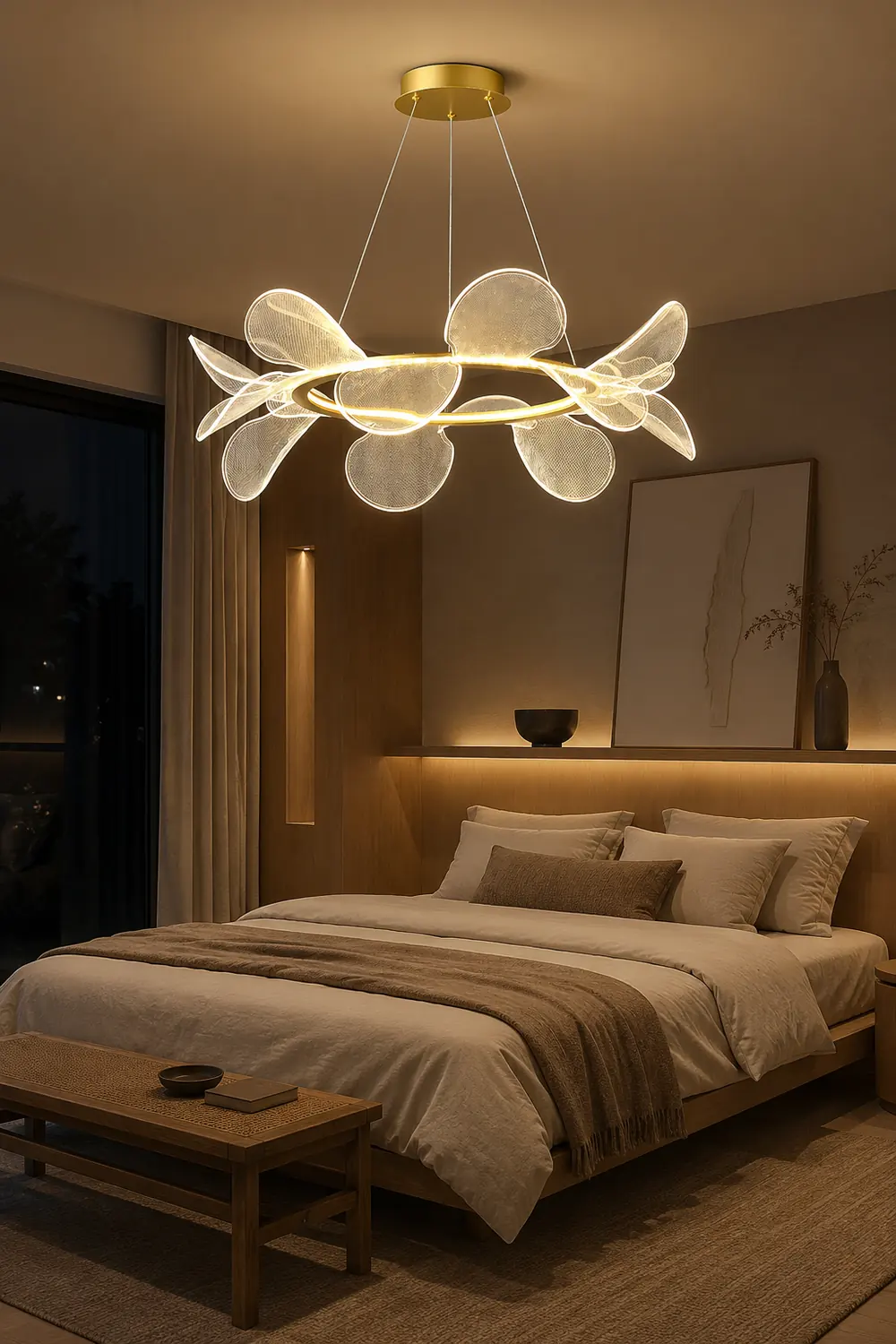 Bain Flying Flowers Chandelier - Lumpaz