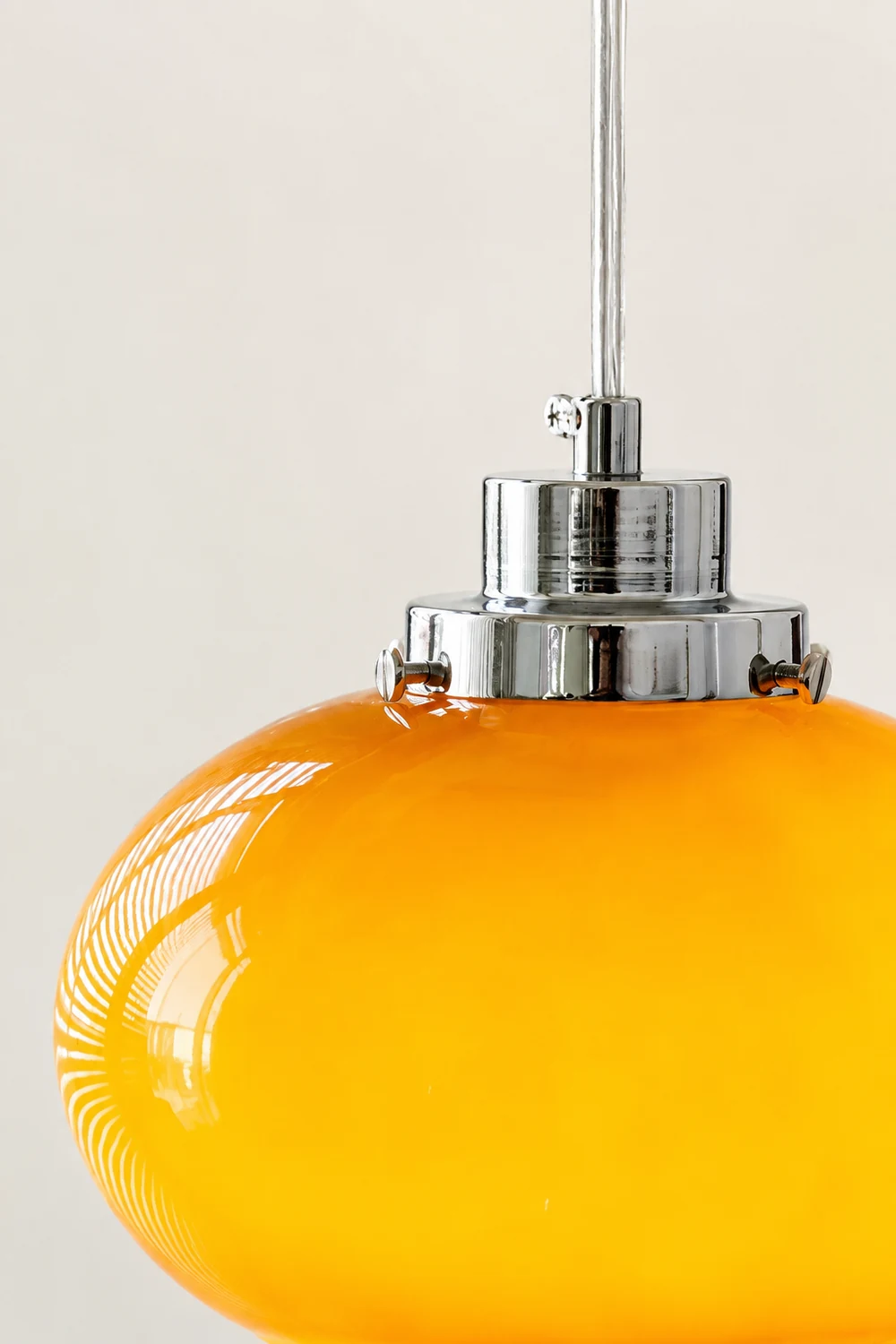 Oval Persimmon Pendant Light - Lumpaz