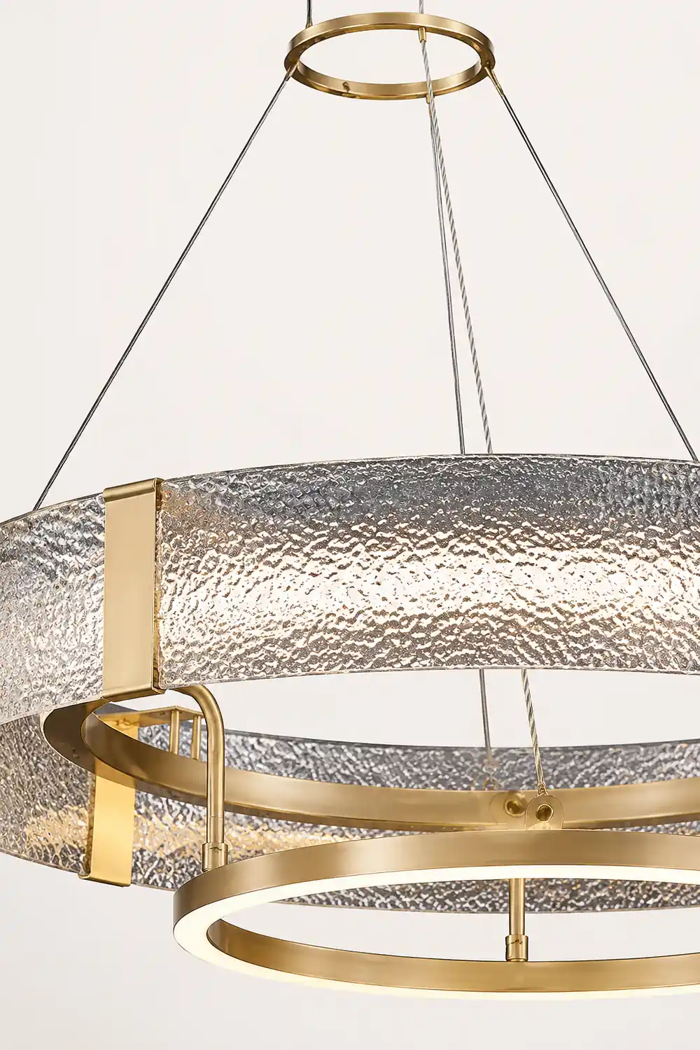 Ripple Glass Chandelier - Lumpaz