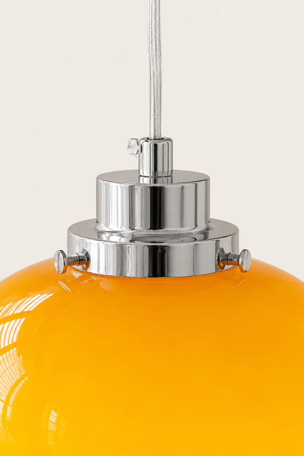 Oval Persimmon Pendant Light - Lumpaz