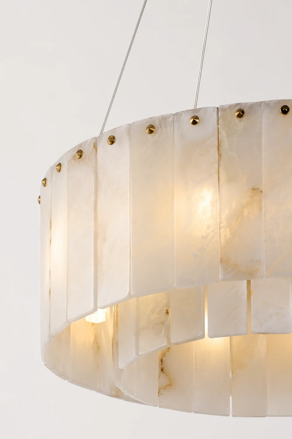 Rock Alabaster Chandelier - Lumpaz