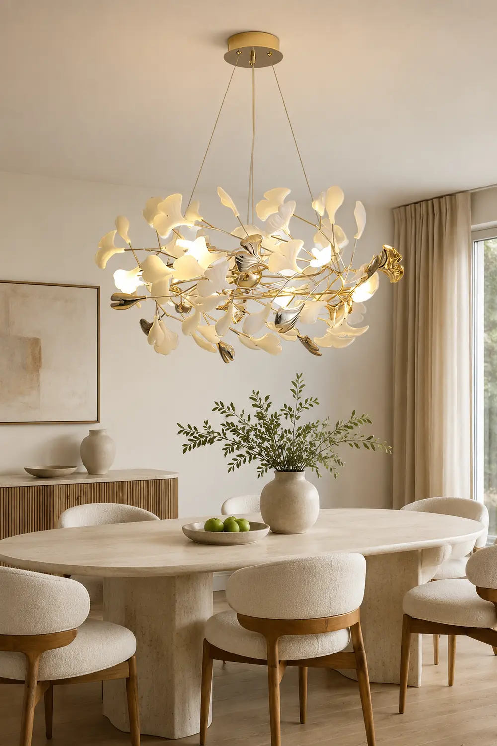 Gingko Chandelier H - Lumpaz