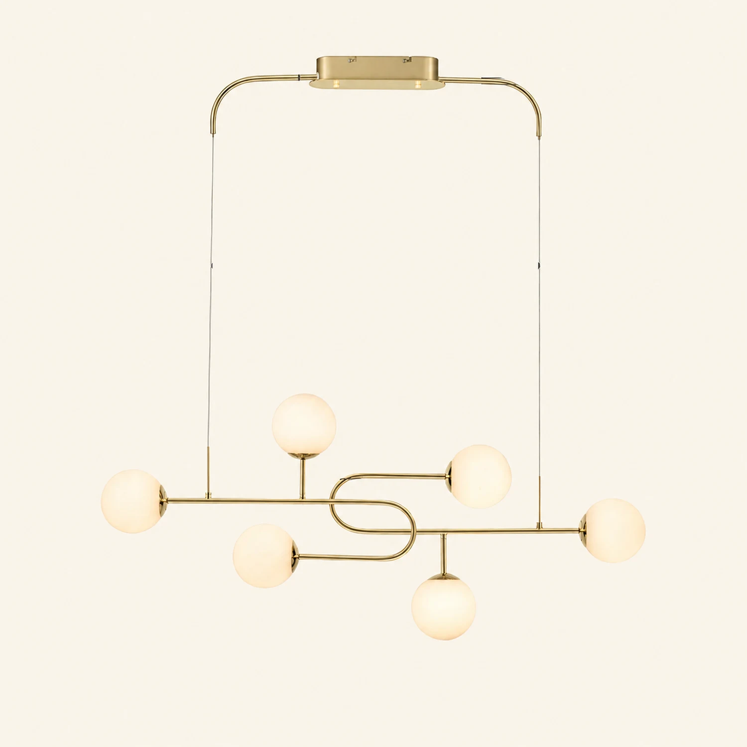 Arc Globe Escalante Chandelier - Lumpaz