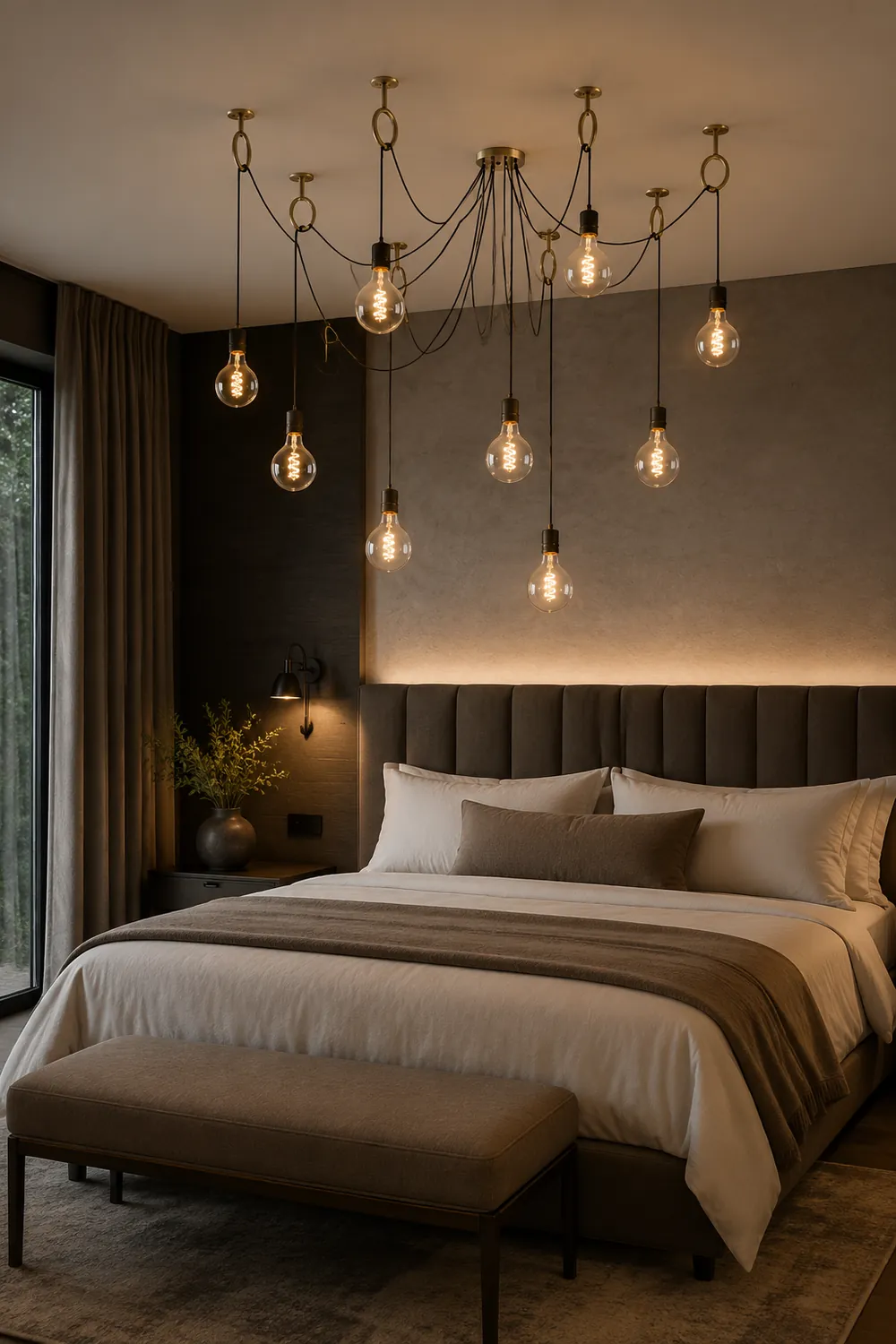 Industrial Spider Chandelier - Lumpaz