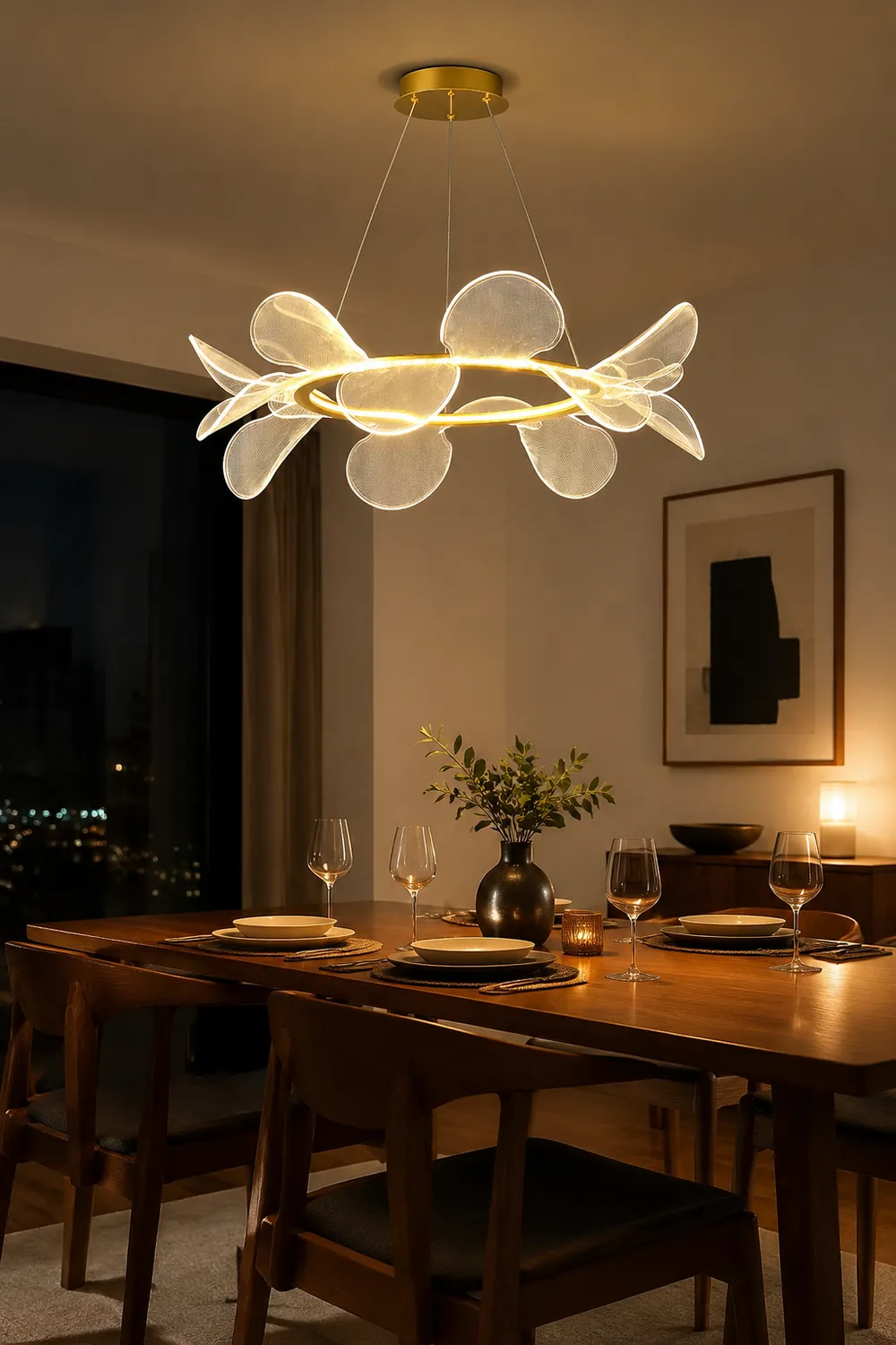 Bain Flying Flowers Chandelier - Lumpaz