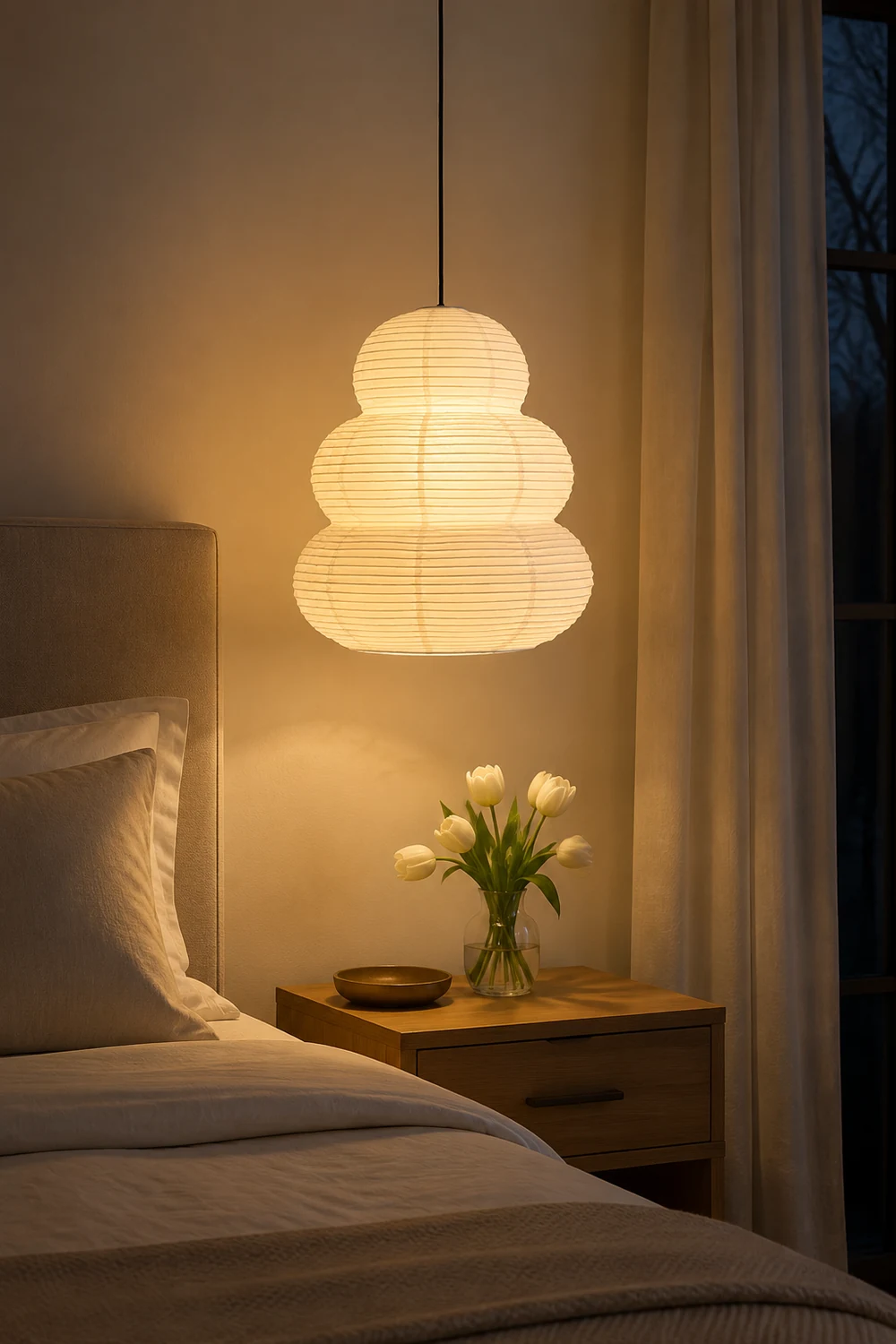 Rice Paper 24N Pendant Light - Lumpaz