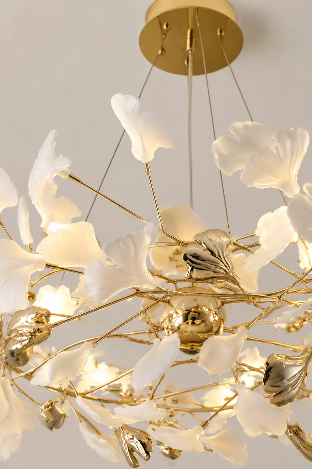 Gingko Chandelier H - Lumpaz