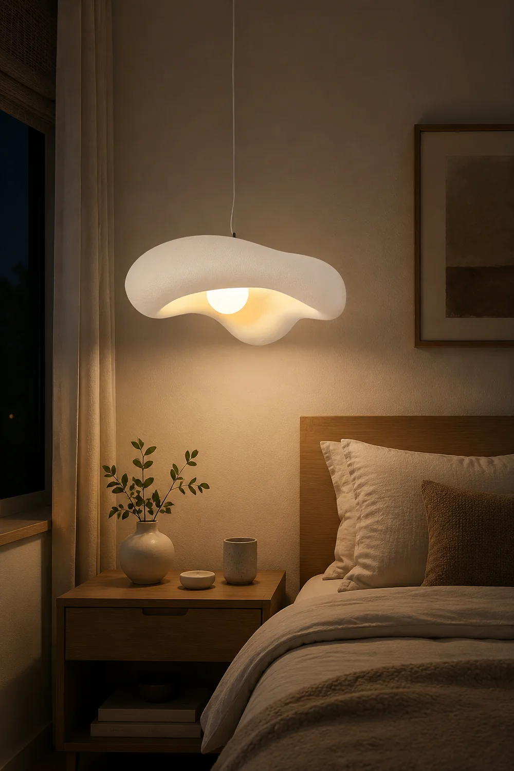 Lumina Resin Pendant Light - Lumpaz