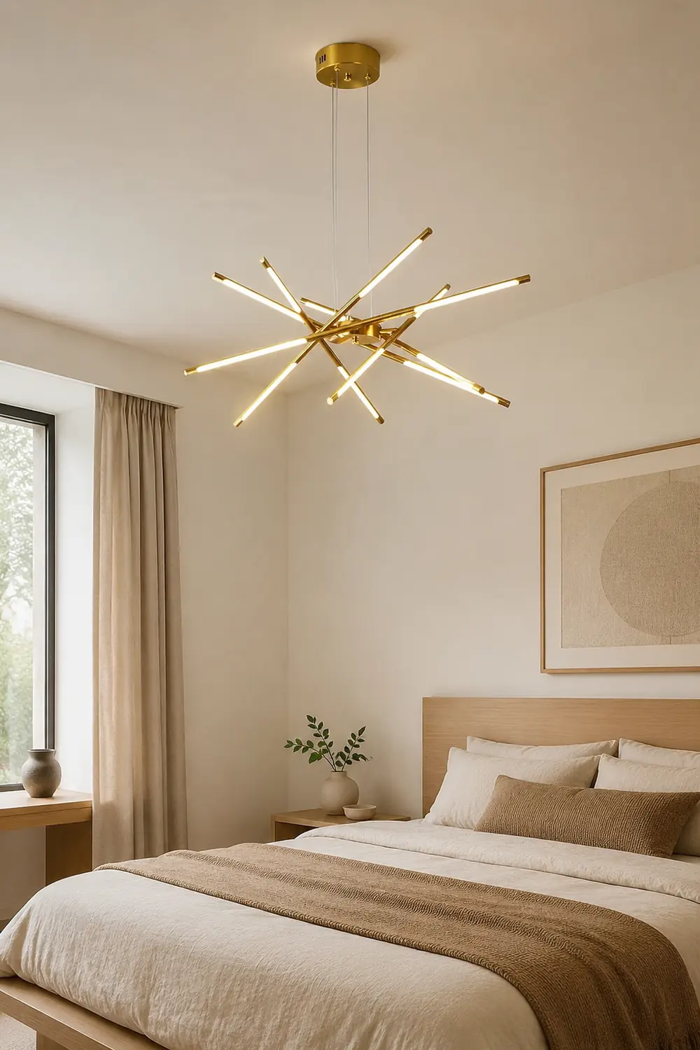 Rotatable LED Chandelier - Lumpaz