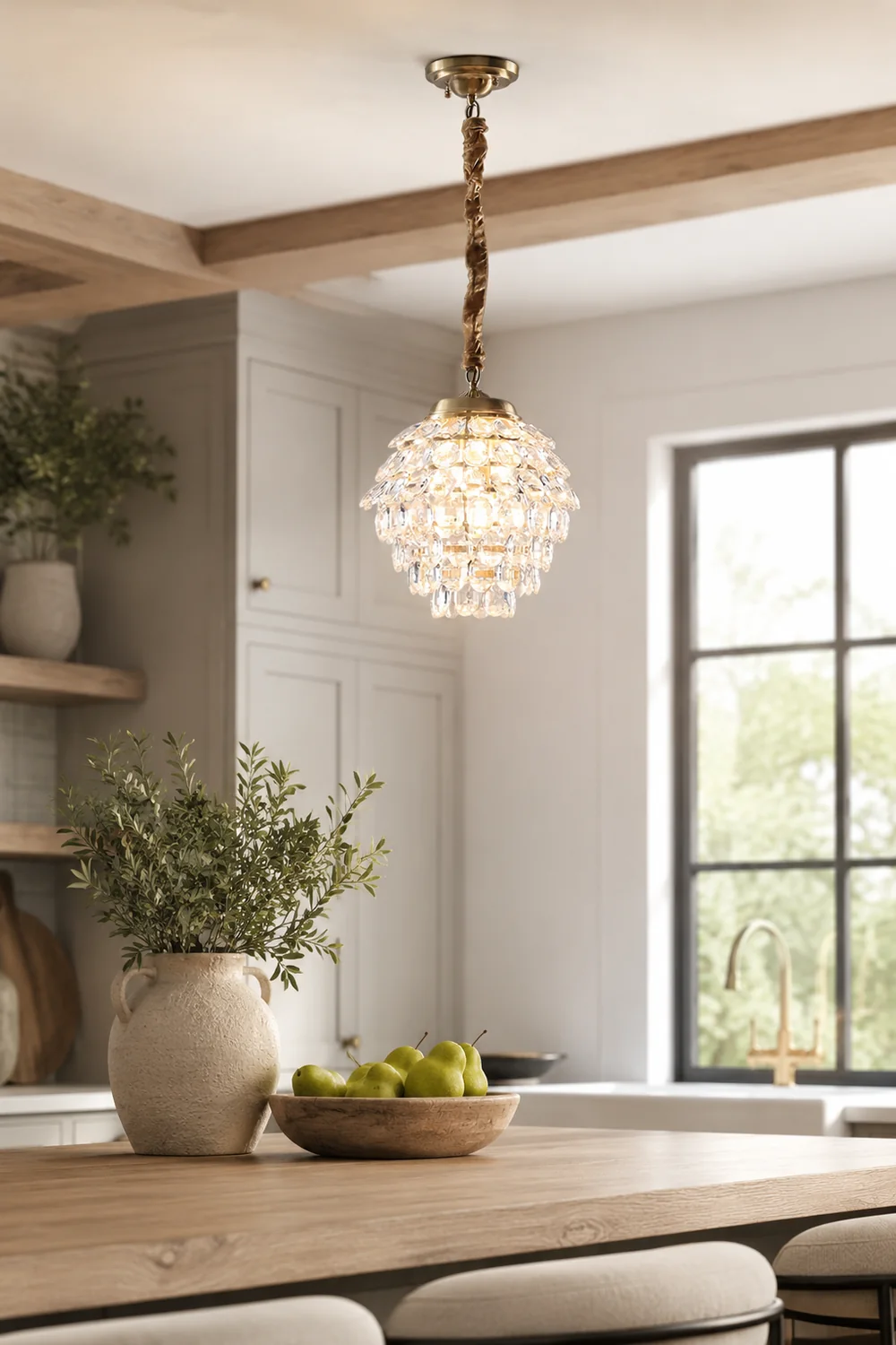 Roxanne Crystal Pendant Light - Lumpaz