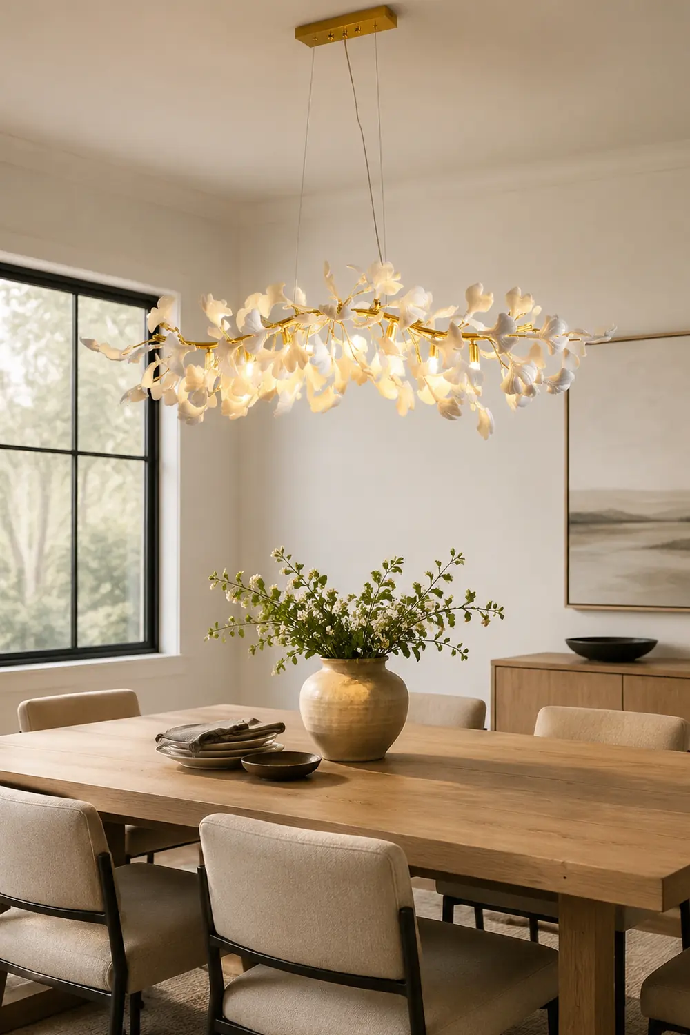 Gingko Chandelier D - Lumpaz