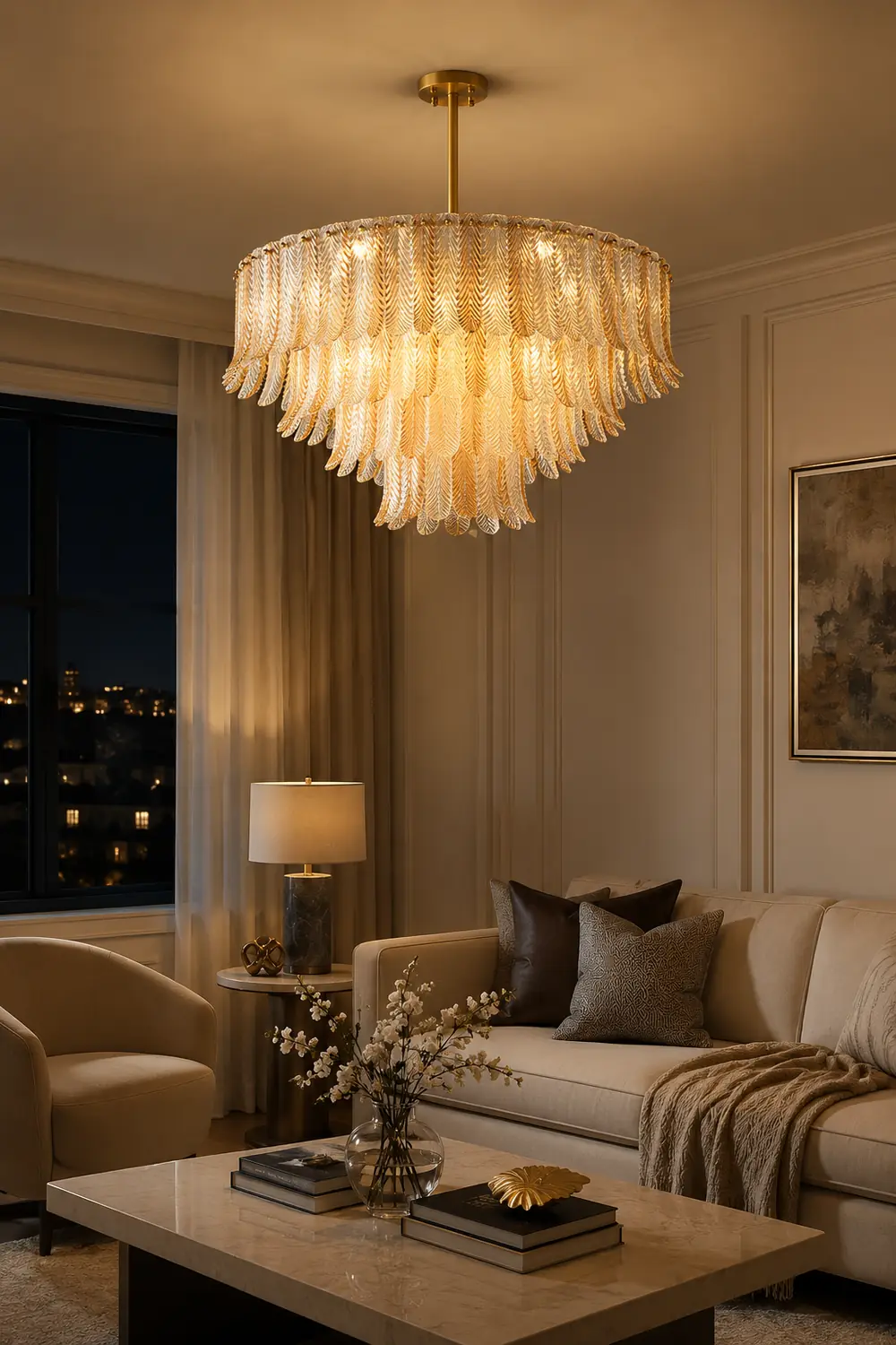 Nobelium Tribeca Chandelier - Lumpaz