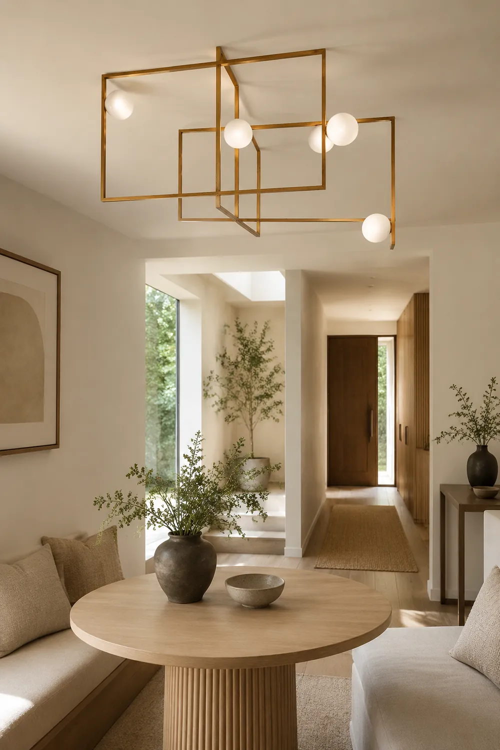 Mondrian Glass Ceiling Light - Lumpaz