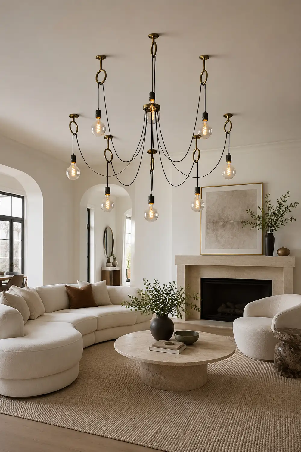 Industrial Spider Chandelier - Lumpaz
