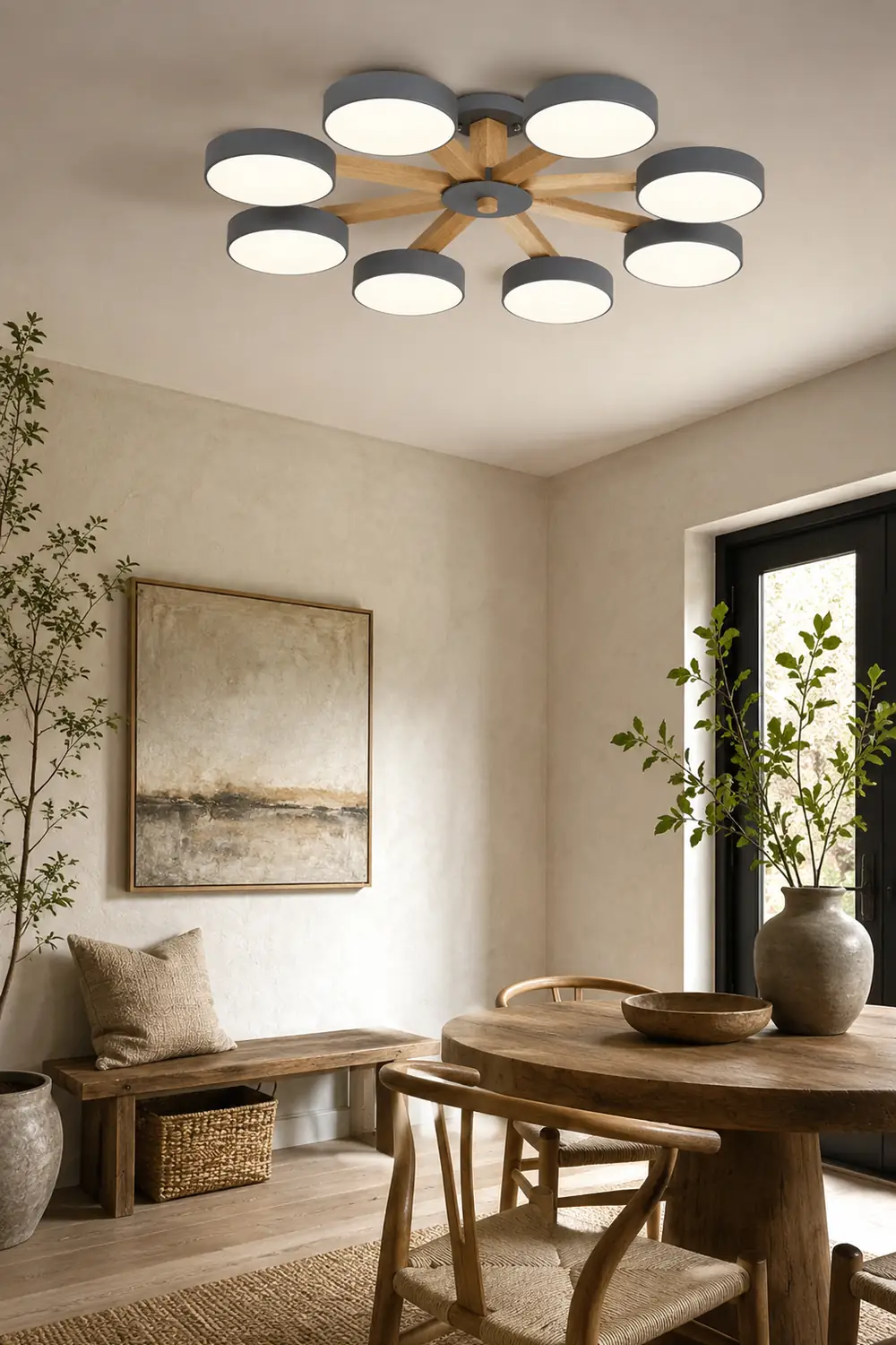 Modern Multi Stem Chandelier - Lumpaz
